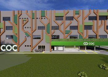 Fachada do COC Lauro de Freitas em 3D (2)